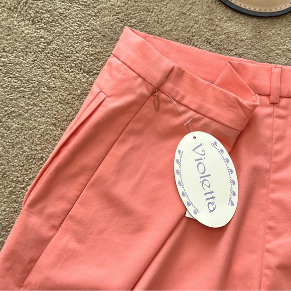 Violetta (boutique) Peachy Coral Shorts - Picture 3 of 8